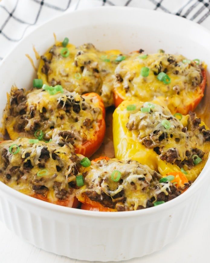 instant pot stuffed peppers no rice