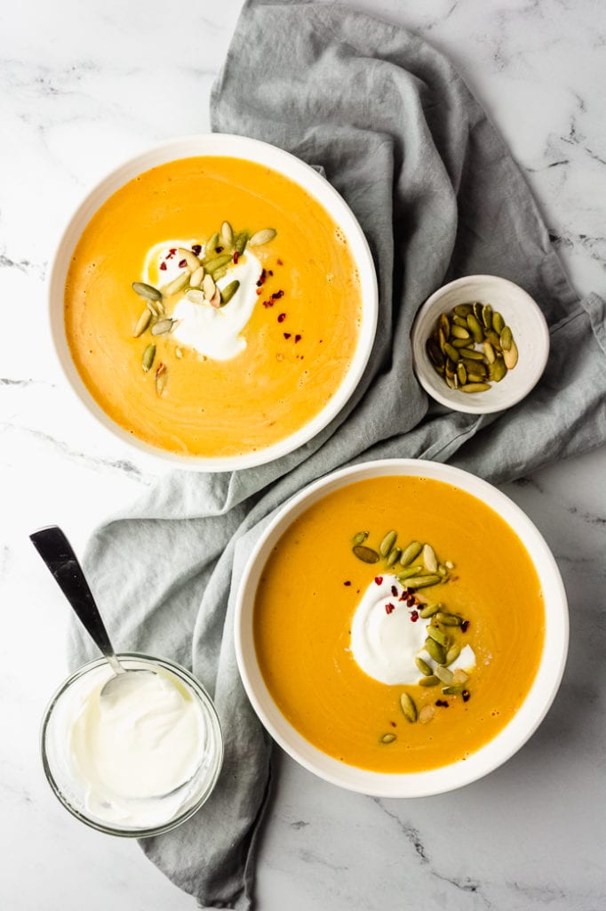 Creamy Keto Pumpkin Soup - Quick and Easy!