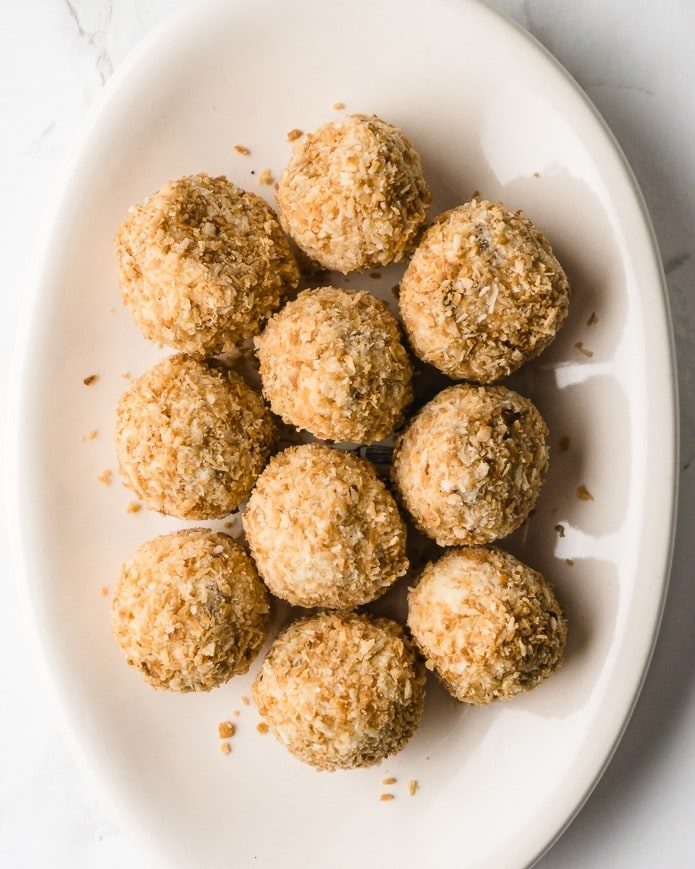 Toasted Coconut Keto Fat Bombs - Green and Keto