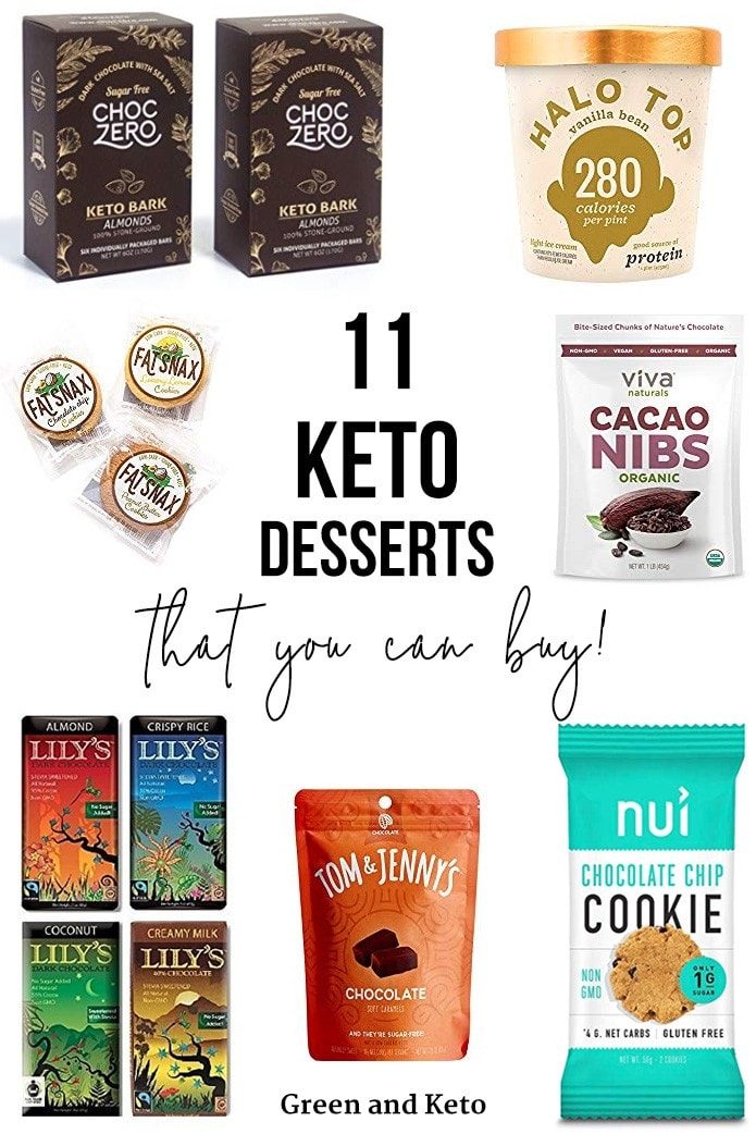 11 Best Keto Desserts To Buy Green And Keto