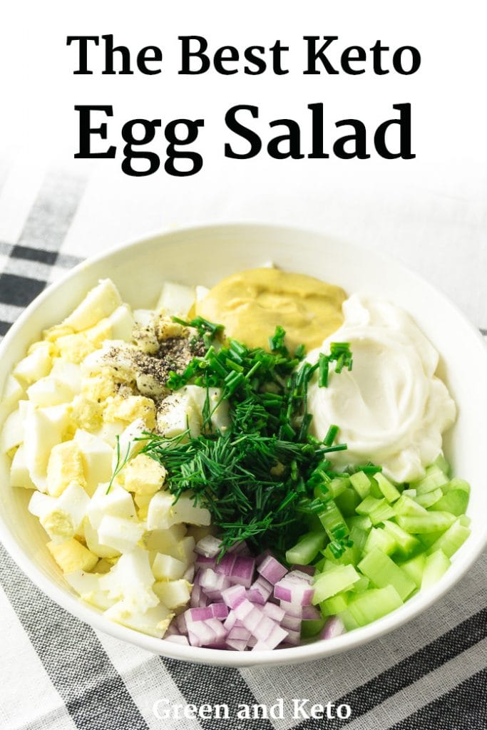 The Best Keto Egg Salad Quick and Easy Recipe Green and Keto