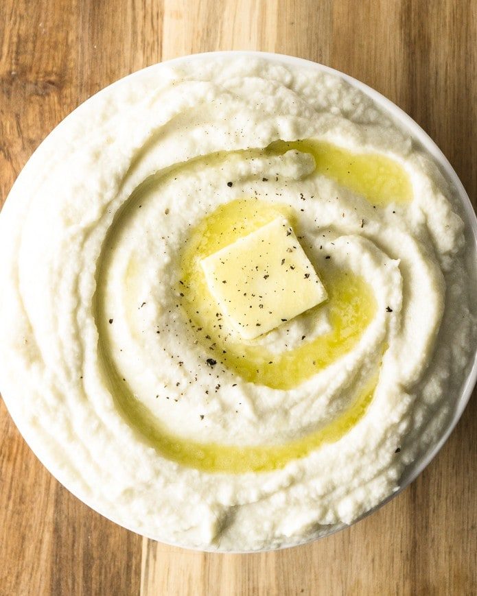 keto mashed cauliflower