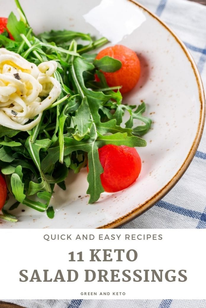 11 Quick Keto Salad Dressing Recipes - Green and Keto