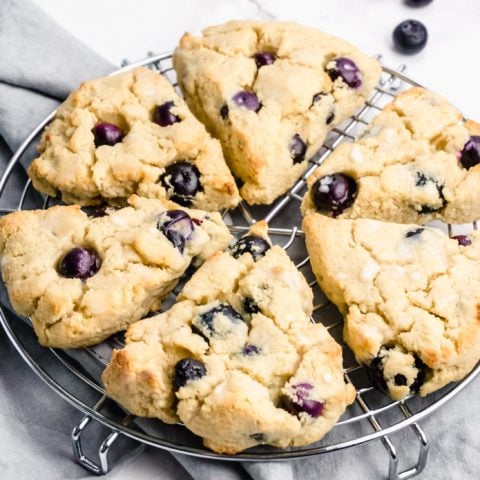 Keto Blueberry Scones