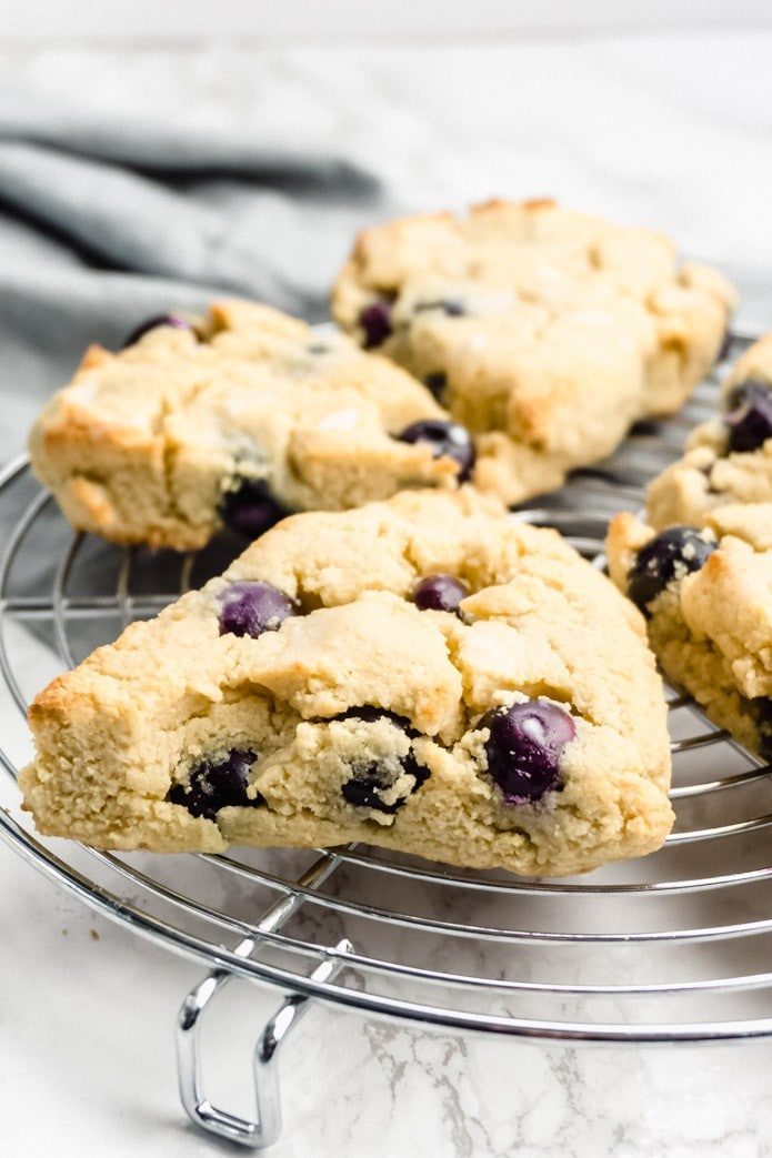 Keto Blueberry Scones - Green And Keto