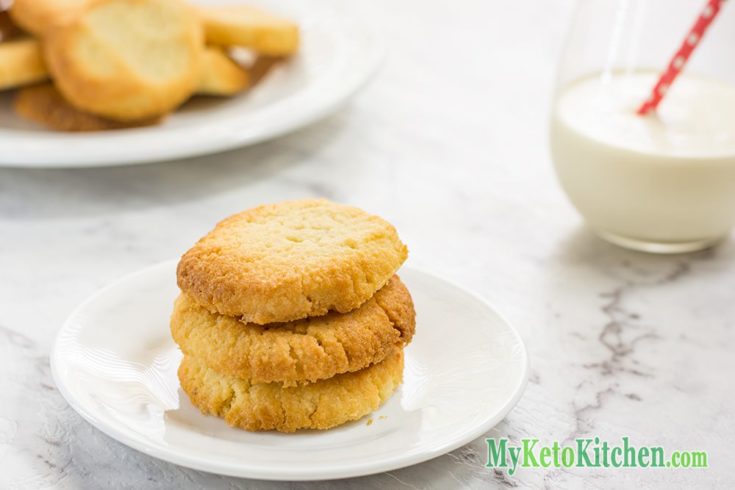 Keto Shortbread Cookies – Low Carb Vanilla – Easy to Make at Home