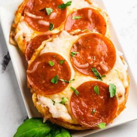Quick Keto Pizza Chaffles