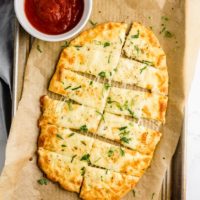 Easy Keto Cheesy Garlic Bread