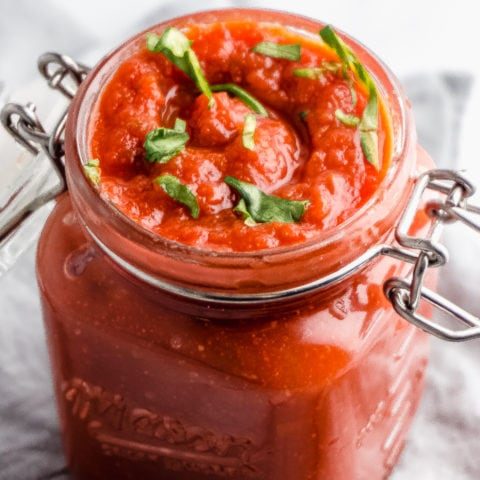 Easy Keto Tomato Sauce - Quick Marinara