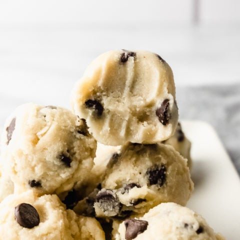 Keto Cookie Dough Fat Bombs