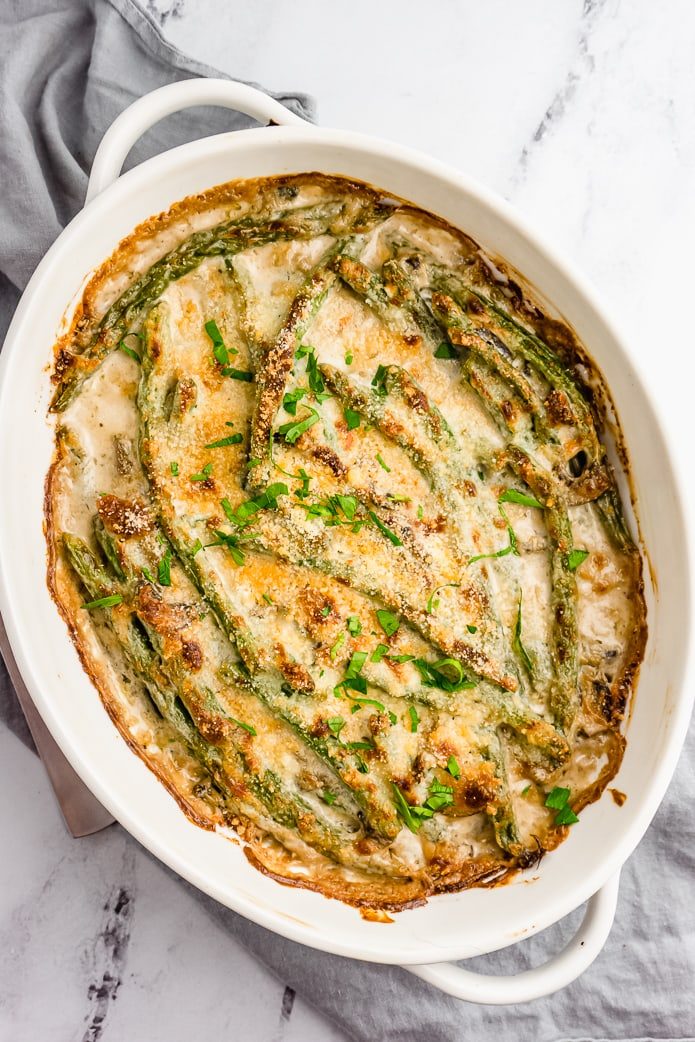 Keto Green Bean Casserole - Gluten Free - Green and Keto