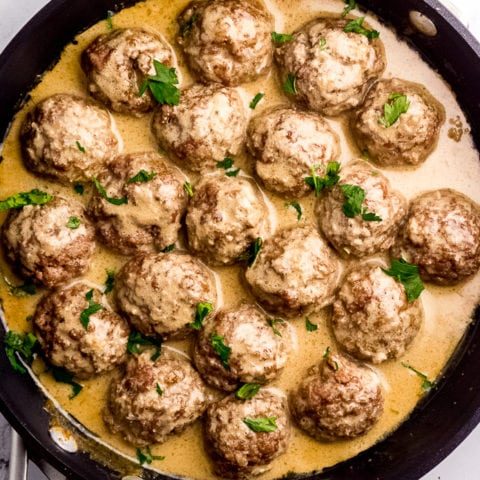 Keto Swedish Meatballs