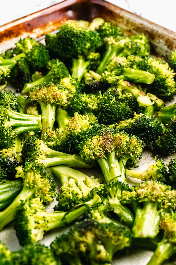 Easy Oven Roasted Broccoli Keto Friendly Green and Keto