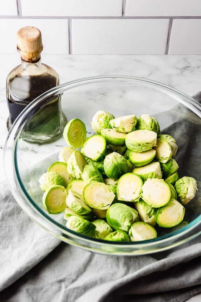 Easy Oven Roasted Brussels Sprouts Keto Friendly Green and Keto