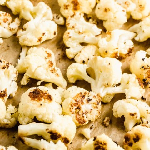 Easy Oven Roasted Cauliflower