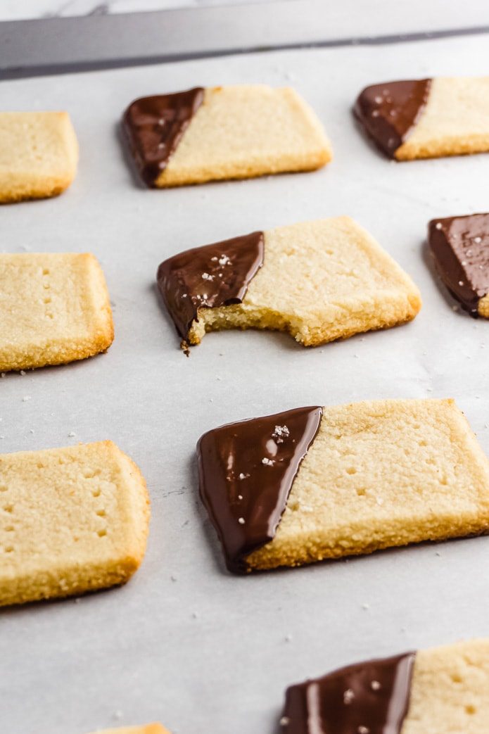 Keto Shortbread Cookies Recipe - Green and Keto