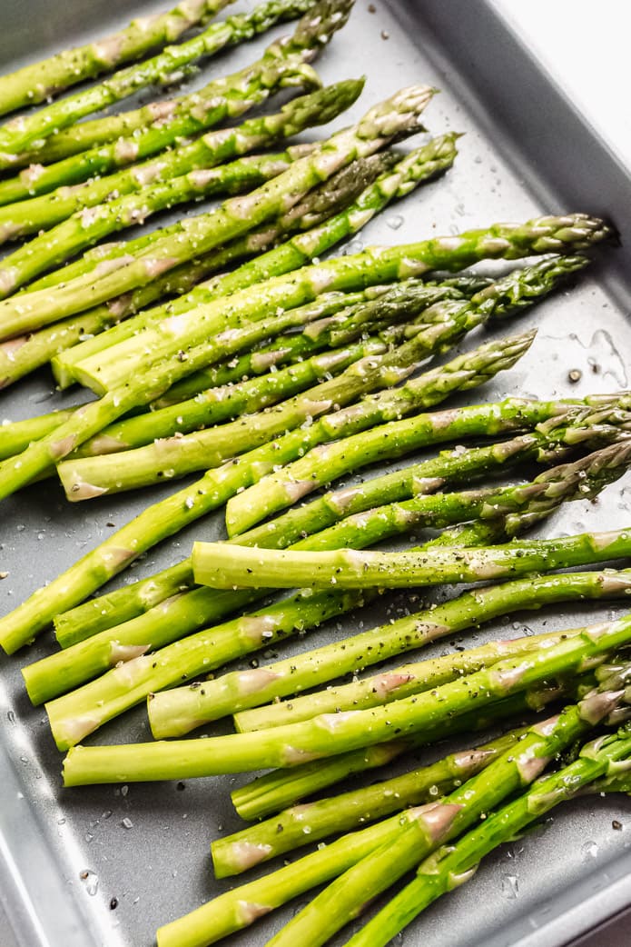 Easy Oven Roasted Asparagus Green and Keto