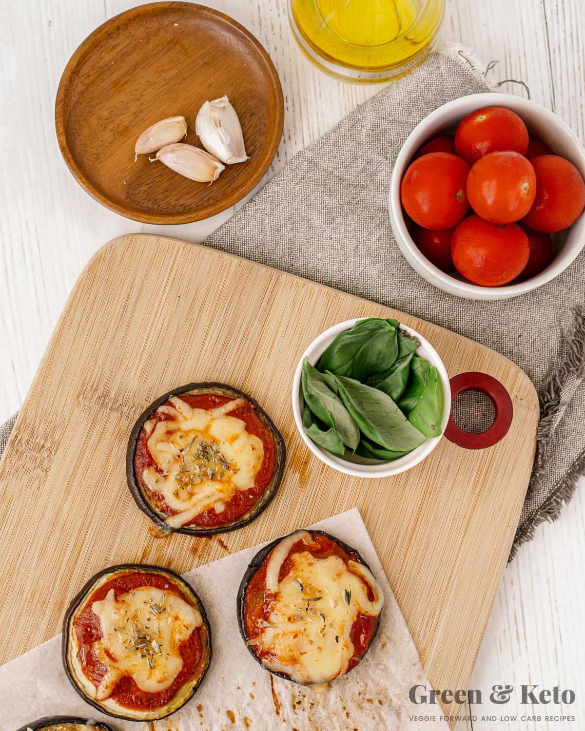 Keto Eggplant Parmesan