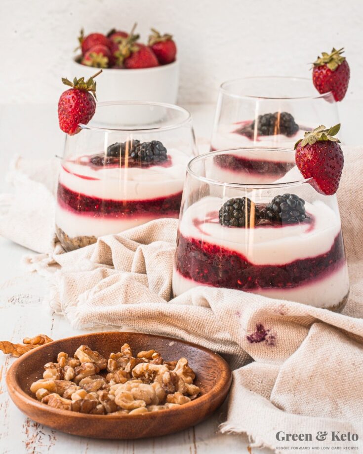 Mixed Berries Yogurt Dessert