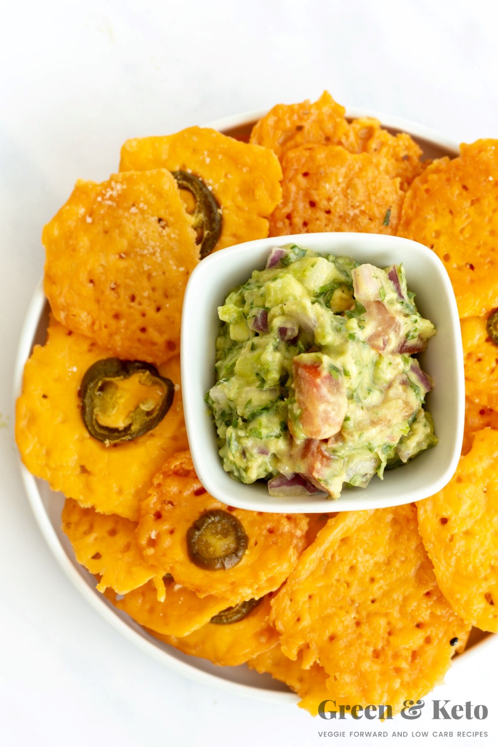 Cook Your Own Keto Cheese Chips and Guacamole